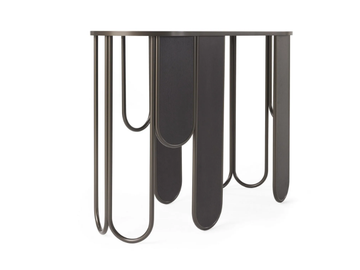CHANDRA - Oval iron console table by ETRO Home Interiors - view 3